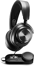 Arctis Nova ProMulti-System Gaming Headset - Premium Hi-Fi Drivers - Hi-Res Audio - 360° Spatial Audio - GameDAC Gen 2 - ESS Sabre Quad-DAC - Stealth Retractable Mic - PC, PS5, PS4, Switch