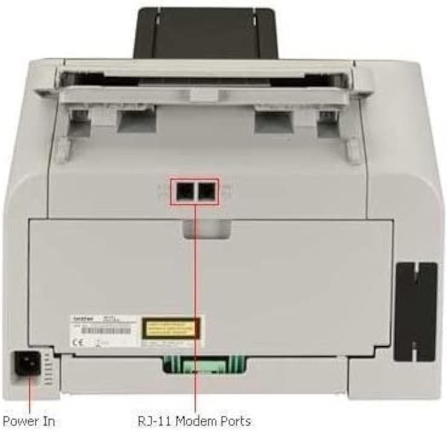 Brother FAX-2840 High Speed Mono Laser Fax Machine, Dark