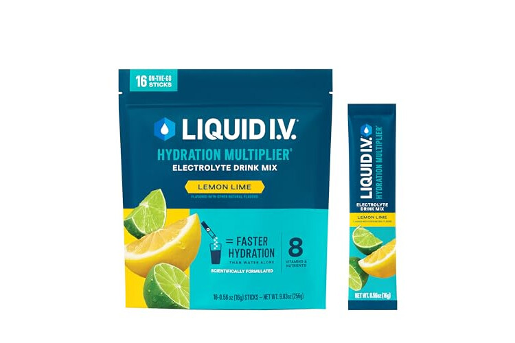 Liquid I.V.® Hydration Multiplier - Lemon Lime | 1 Pack (16 Servings)