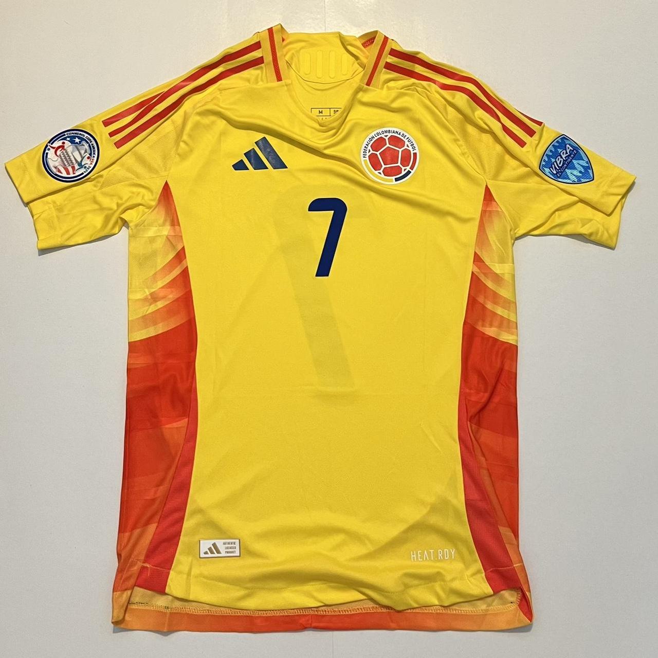Luis Diaz #7 Colombia Copa America 2024 Jersey New...