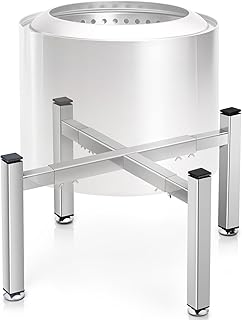 15-27 inch Firepit Stand, Heavy Duty Stainless Steel Camping Firepit Stand for Solo Stove Bonfire Ranger Yukon and Other 15-27\