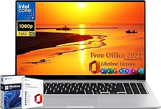 2024 Newest Galaxy Book4 Business Laptop PC Computer, Intel 10-core Ultra 7-150U (Beats i7-1335U), 16GB RAM, 2TB SSD, 15.6\