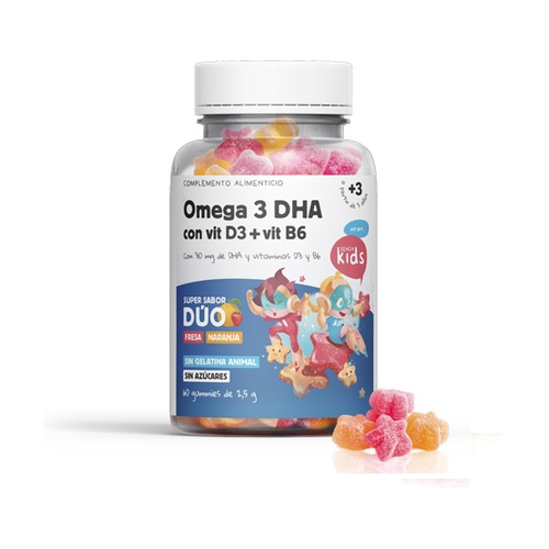 Buy Omega 3 DHA gummies 60 Jelly beans of 2.5g Herbora