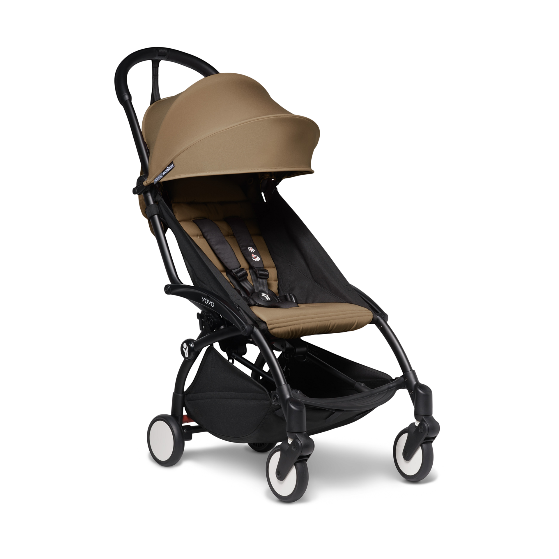 Babyzen YOYO2 Stroller Bundle - Black Frame/Toffee
