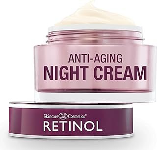 Retinol Night Cream – The Original Anti-Aging Retinol For Younger Looking Skin – Luxurious Restorative Moisturizer Works While You Sleep to Reduce Fine Lines And Other Signs of Aging