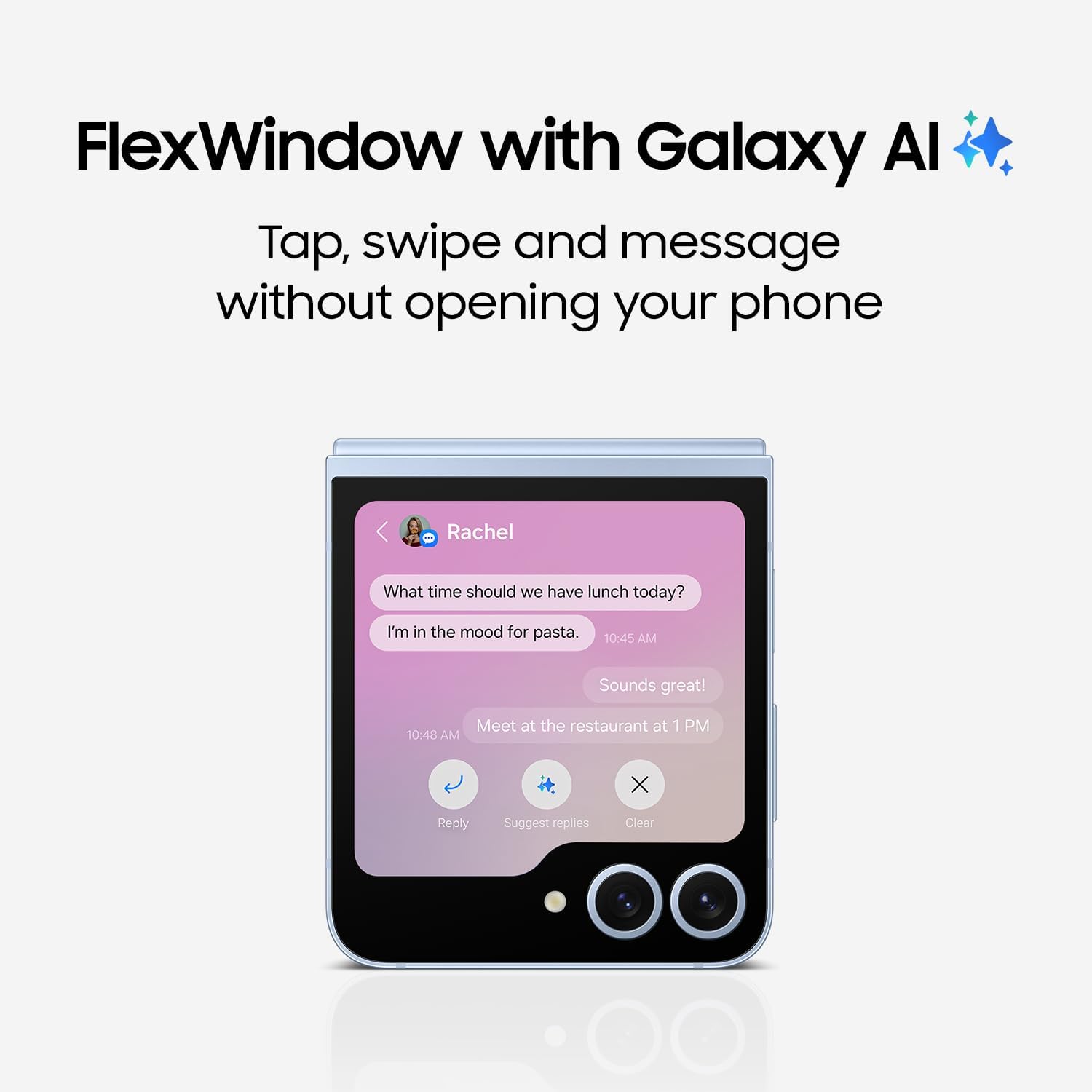 SAMSUNG Galaxy Z Flip 6 AI Cell Phone, 512GB ...