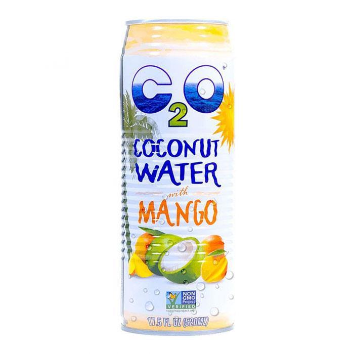 C2O Pure Coconut Water with Mango 17.5 FL OZ (Pack of ...