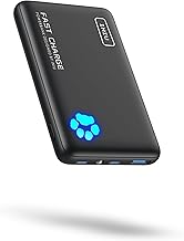 Portable Charger, Slimmest 10000mAh 22.5W PD Power Bank, USB C in&Out High-Speed Charging Battery Pack, External Phone Powerbank Compatible with iPhone 15 14 13 12 Samsung S22 S21 Google iPad etc