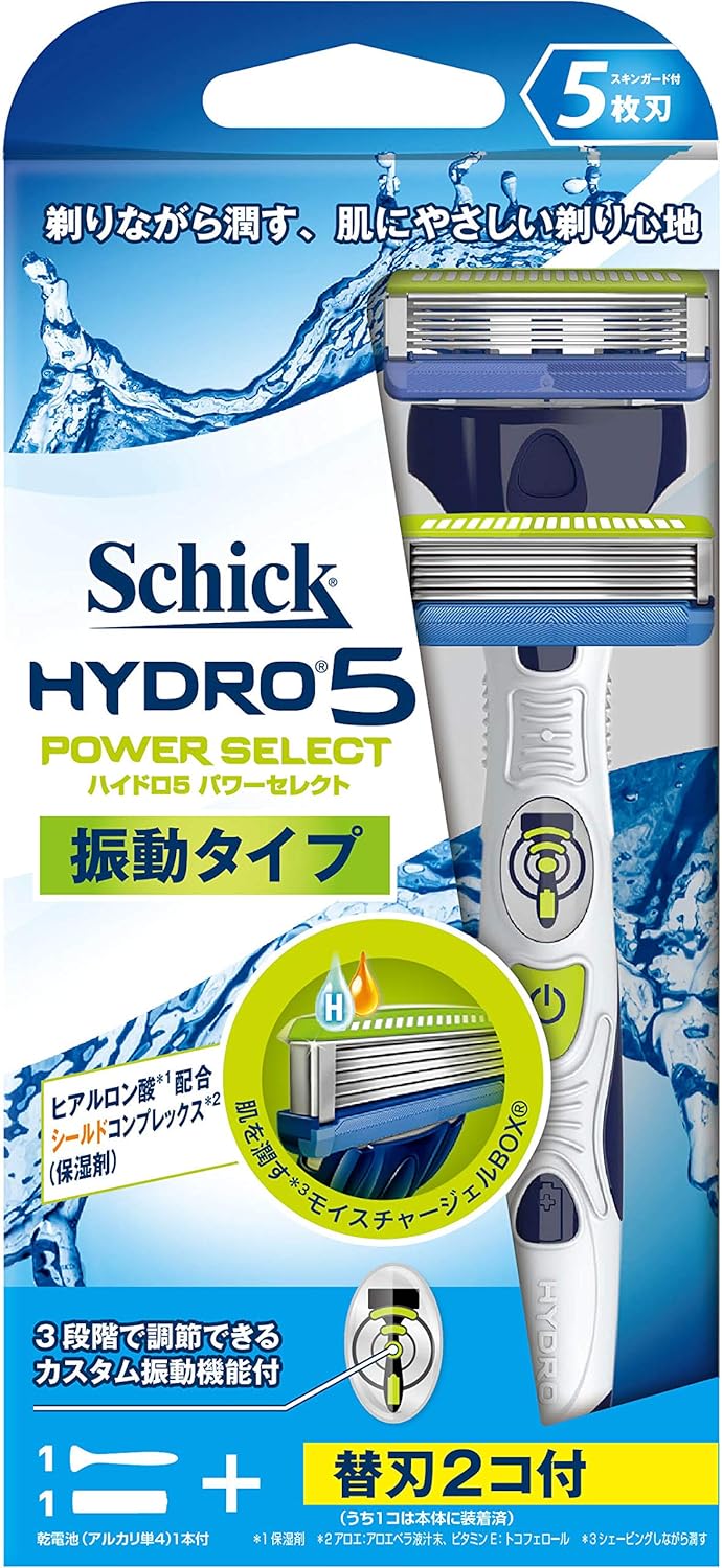 Schick Hydro 5 Power Select double holder (with blade 2 ...