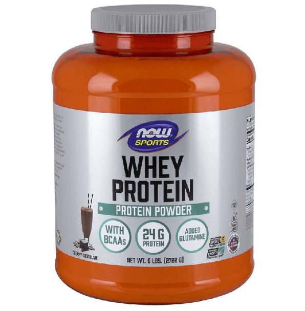 Now Foods Whey Protein 6 Lbs Creamy Chocolate