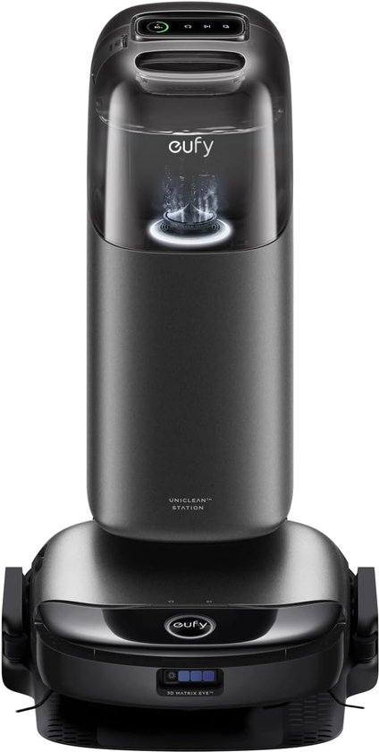 eufy Clean S1 Pro Robotstofzuiger All-in-One Station met dweilfunctie
