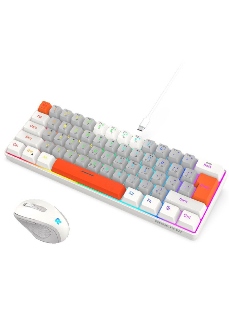 Generic English 2.4G Wireless Gaming Keyboard and Mouse ...