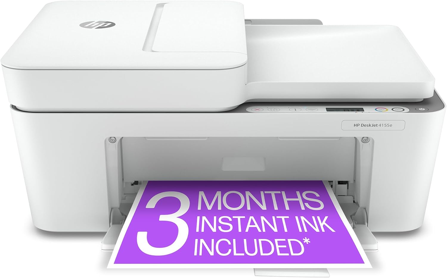 HP DeskJet 4155e Wireless Color Inkjet Printer, Print, scan ...