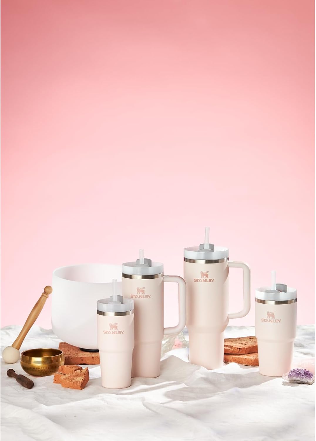 Stanley Quencher H2.0 Tumbler with Handle and Straw 40 oz ...