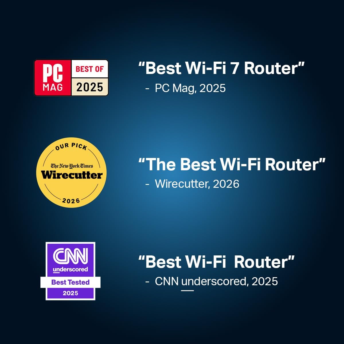 TP-Link Dual-Band BE3600 Wi-Fi 7 Router (Archer BE230)