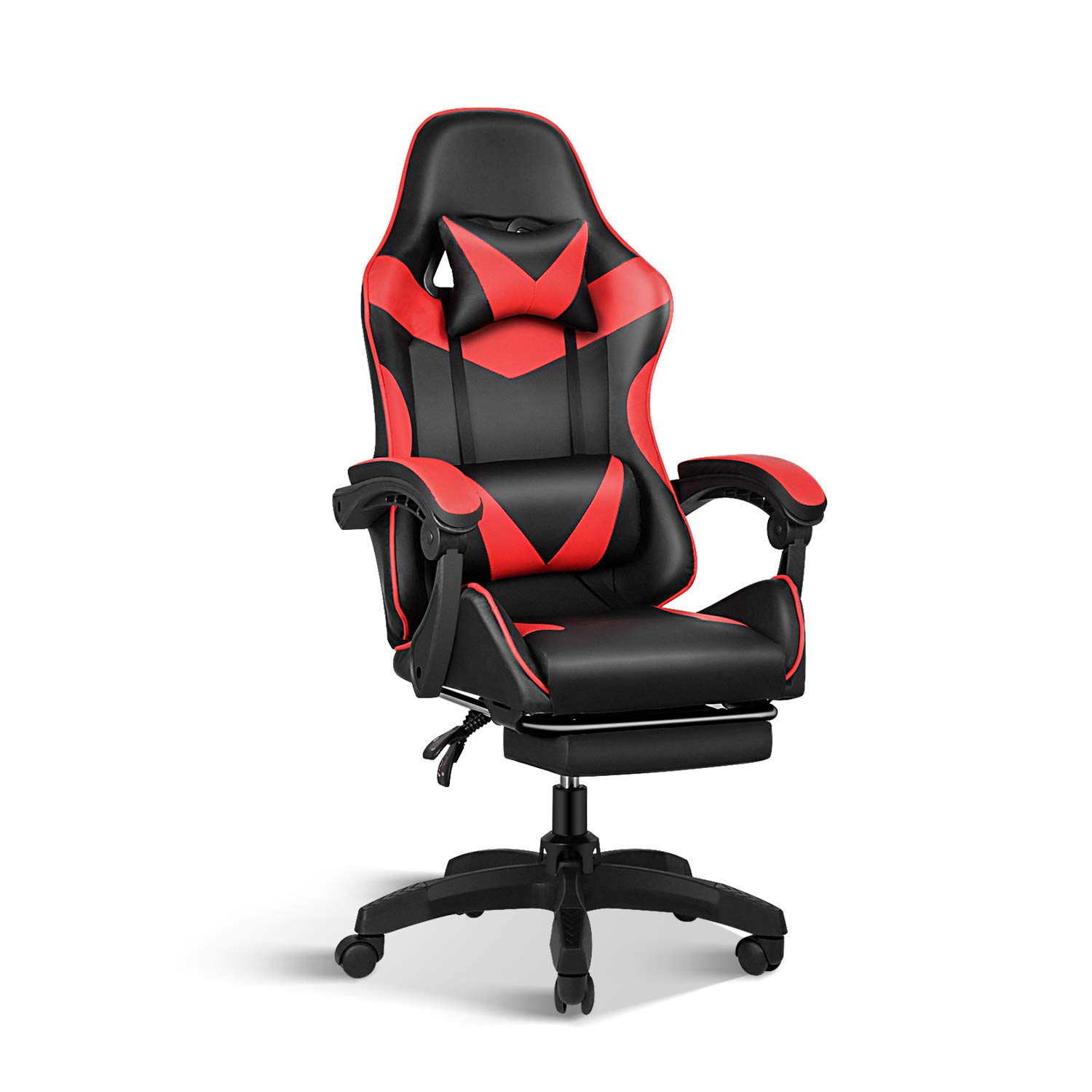 Gaming Chair, Backrest and Seat Height Adjustable Swivel ...