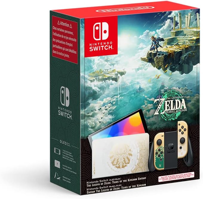 Nintendo Switch Console (OLED Model) - The Legend of Zelda: Tears of the Kingdom Edition