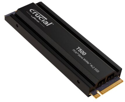 כונן Crucial T500 2TB Gen4 NVMe M.2 עם Heatsink מובנה