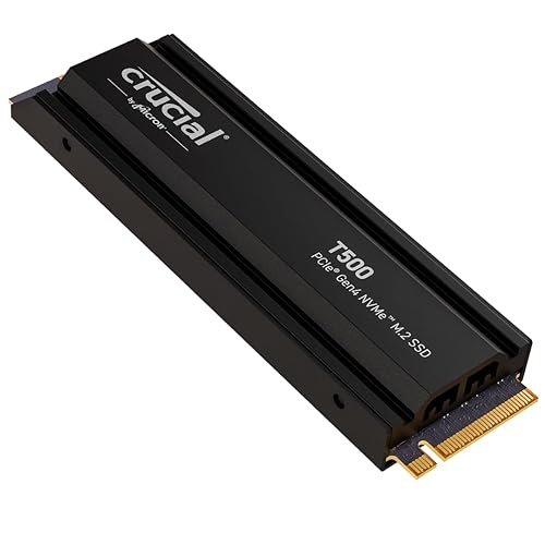 Crucial T500 2TB Gen4 NVMe M.2 Internal Gaming SSD ...