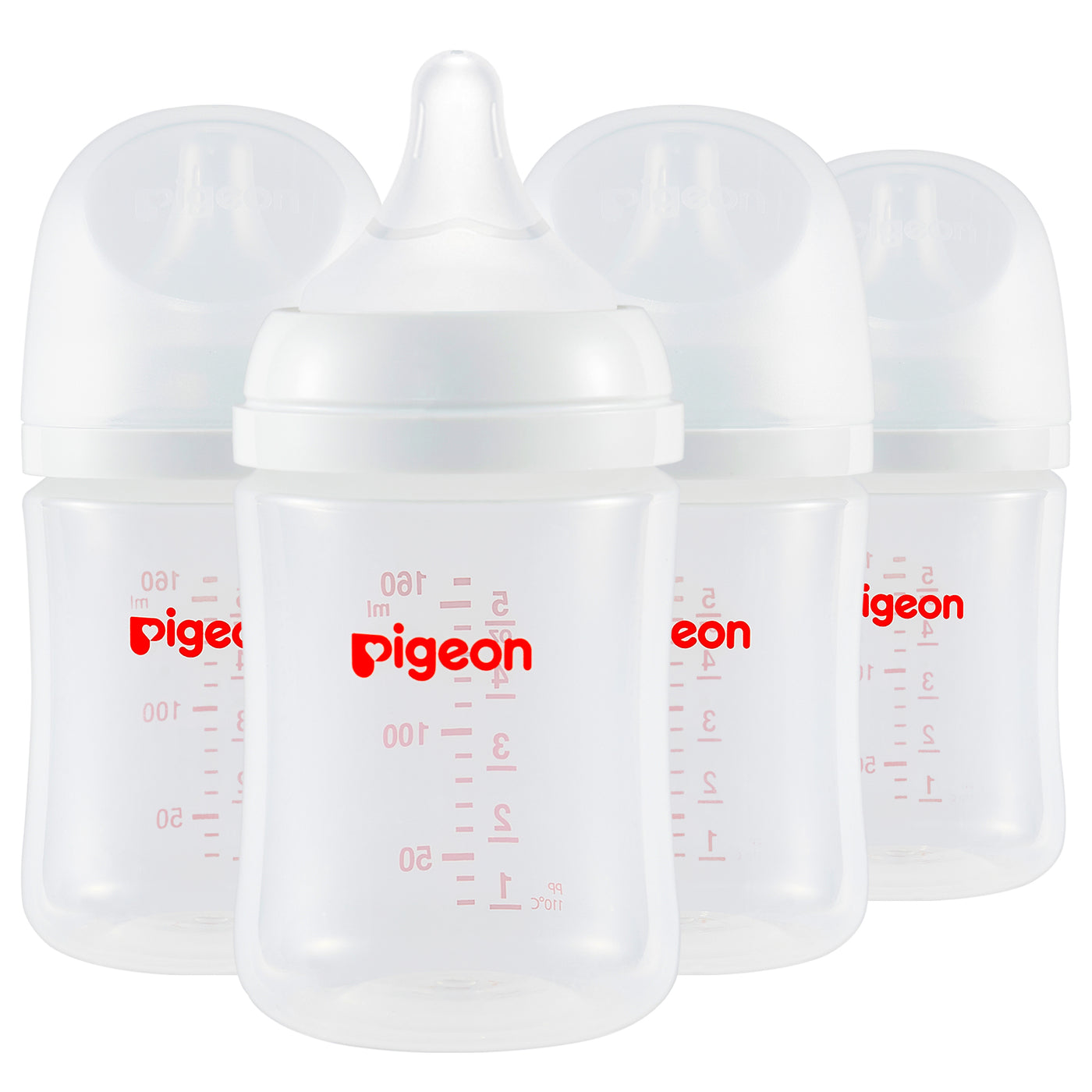 PP Wide Neck Soft Touch Baby Bottle 4 packs, 5.4 Oz ...
