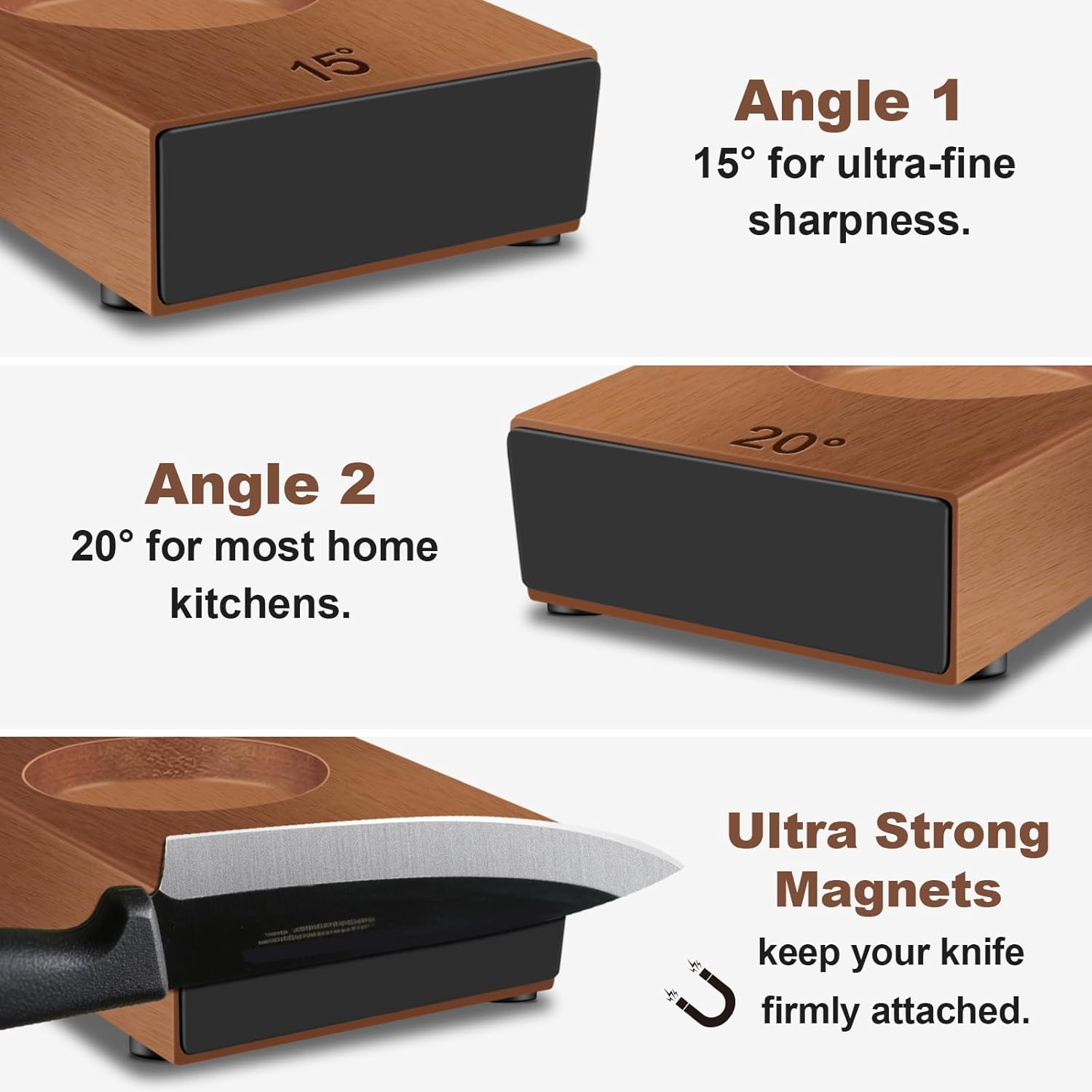 Abardi Rolling Knife Sharpener for Straight Edge ... - BigBangPrice