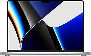 2021 Apple MacBook Pro with Apple M1 Pro Chip (16-inch, 16GB RAM, 1TB SSD Storage) (QWERTY English) Zilver (Refurbished)