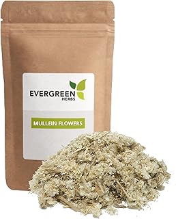 Mexican Mullein Flowers - Gordolobo 4 oz. (113 grams) Authentic Wildcrafted Herbs from Mexico - Resealable Stand Up Pouch to Ensure Freshness