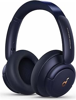 Soundcore Life Q30 Hybrid Active Noise Cancelling Headphones with Multiple Modes, Hi-Res Sound, Custom EQ via App, 40H Playtime, Bluetooth, Multipoint Connection+ 18 Months Warranty, Wireless