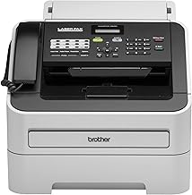 FAX-2840 High Speed Mono Laser Fax Machine, Dark/Light Gray - FAX2840, 17.750x18.125x16.625