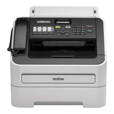 FAX-2840 High Speed Mono Laser Fax Machine, Dark/Light Gray ...