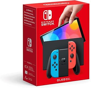 Nintendo Switch Console (OLED Model) - Blauw/Rood