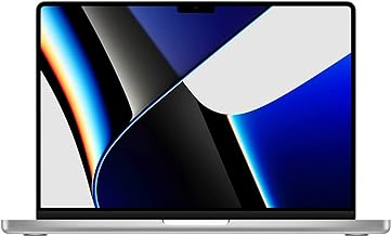 2021 Apple MacBook Pro with Apple M1 Pro Chip (14-inch, 16GB RAM, 1TB SSD Storage) Silver (Renewed)