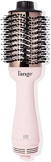 Le Volume 2-in-1 Titanium Blow Dryer Brush | Hot Air Brush in One with Oval Barrel | Hair Styler for Smooth, Frizz-Free Results for All Hair Types (Blush - 75 mm)