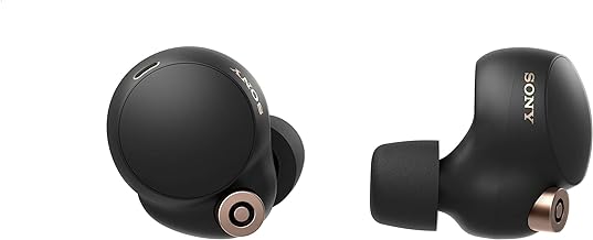 Sony WF-1000XM4 True Wireless Noise Cancelling Headphones - with Charging Case - Optimised for Alexa and the Google Assistant - with Built-in Mic for Phone Calls (Renewed)