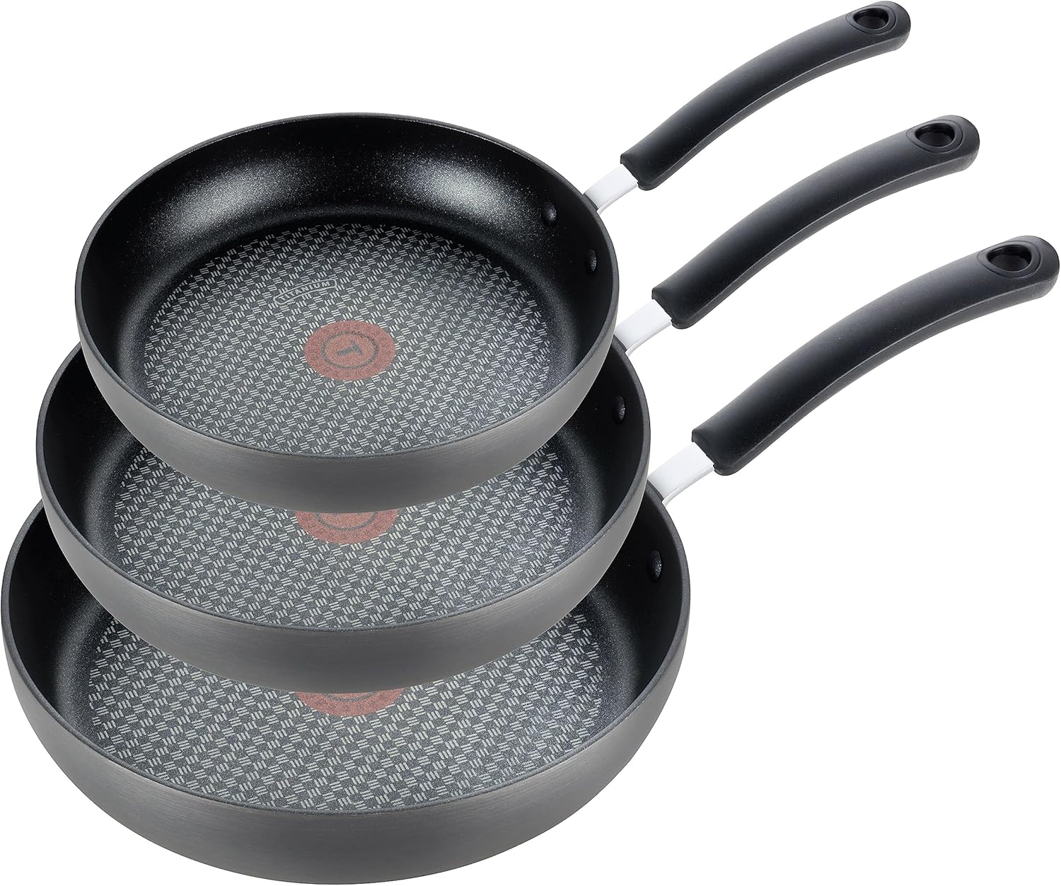 T-fal Ultimate Hard Anodized Nonstick Fry Pan Set 3 Piece