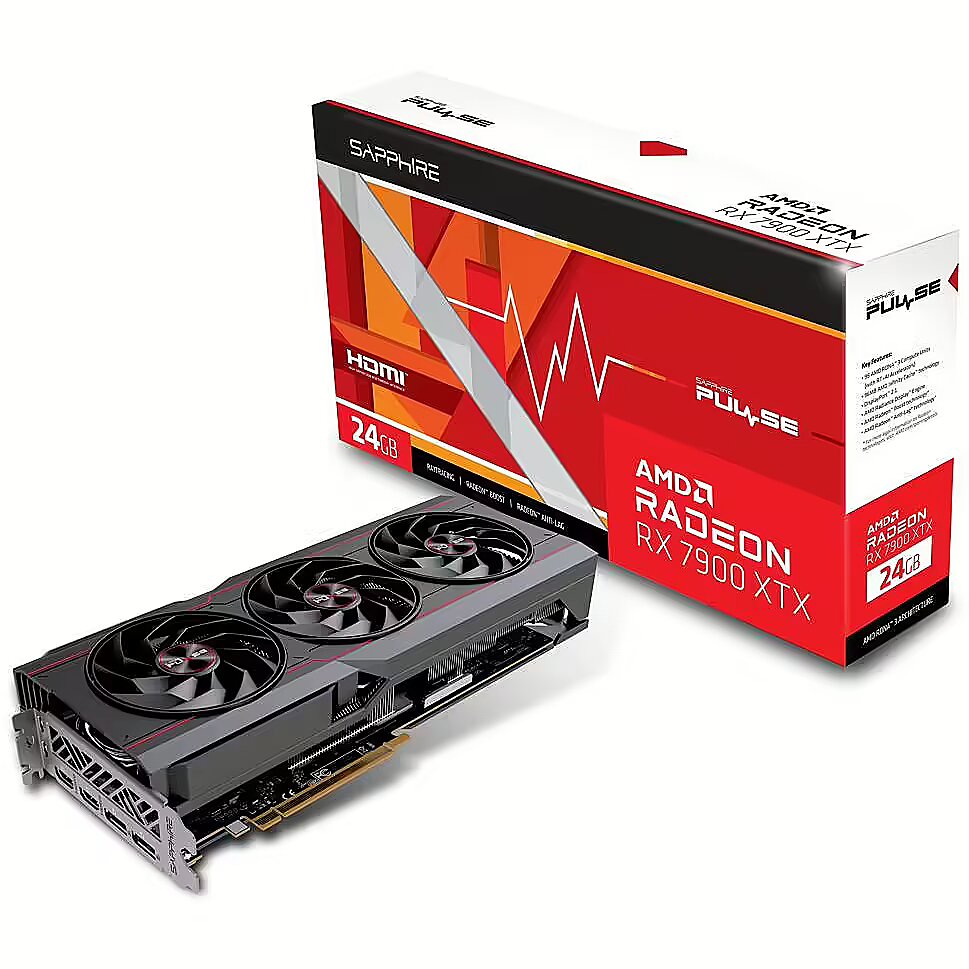 Sapphire Radeon RX 7900 XTX, 24GB GDDR6, PULSE