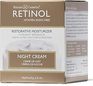 Retinol Anti-Aging Night Cream – The Original for Younger Looking Skin – Luxurious Restorative Moisturizer Works While You Sleep to Reduce Fine Lines and Other Signs of Aging
