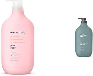 Body Wash, Pure Peace, Paraben and Phthalate Free, 28 oz (Pack of 1) & Body Wash; Sea + Surf; 28oz; 1 pack