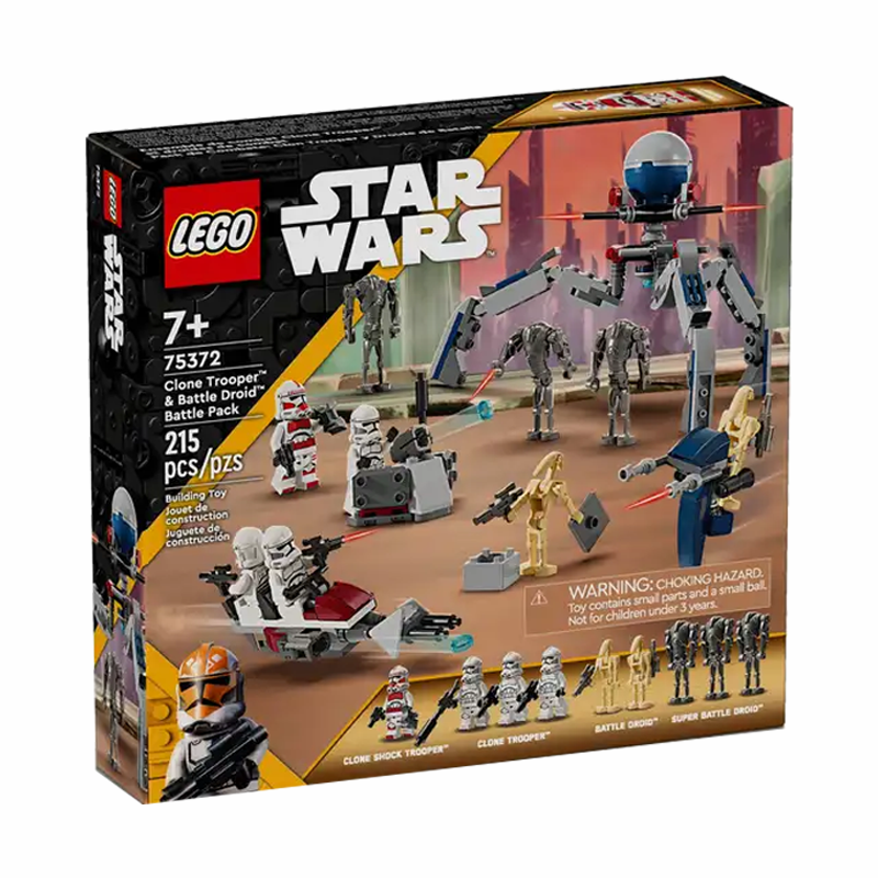 LEGO 75372 Star Wars Clone Trooper™ & Battle Droid ...