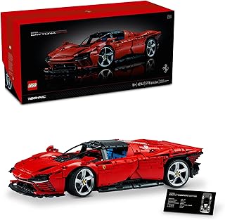Technic Ferrari Daytona SP3 42143, Race Car Model Building Kit, 1:8 Scale Advanced Collectible Set for Adults, Ultimate Cars Concept Series, Great Anniversary and Father\'s Day Gift for Car Lover