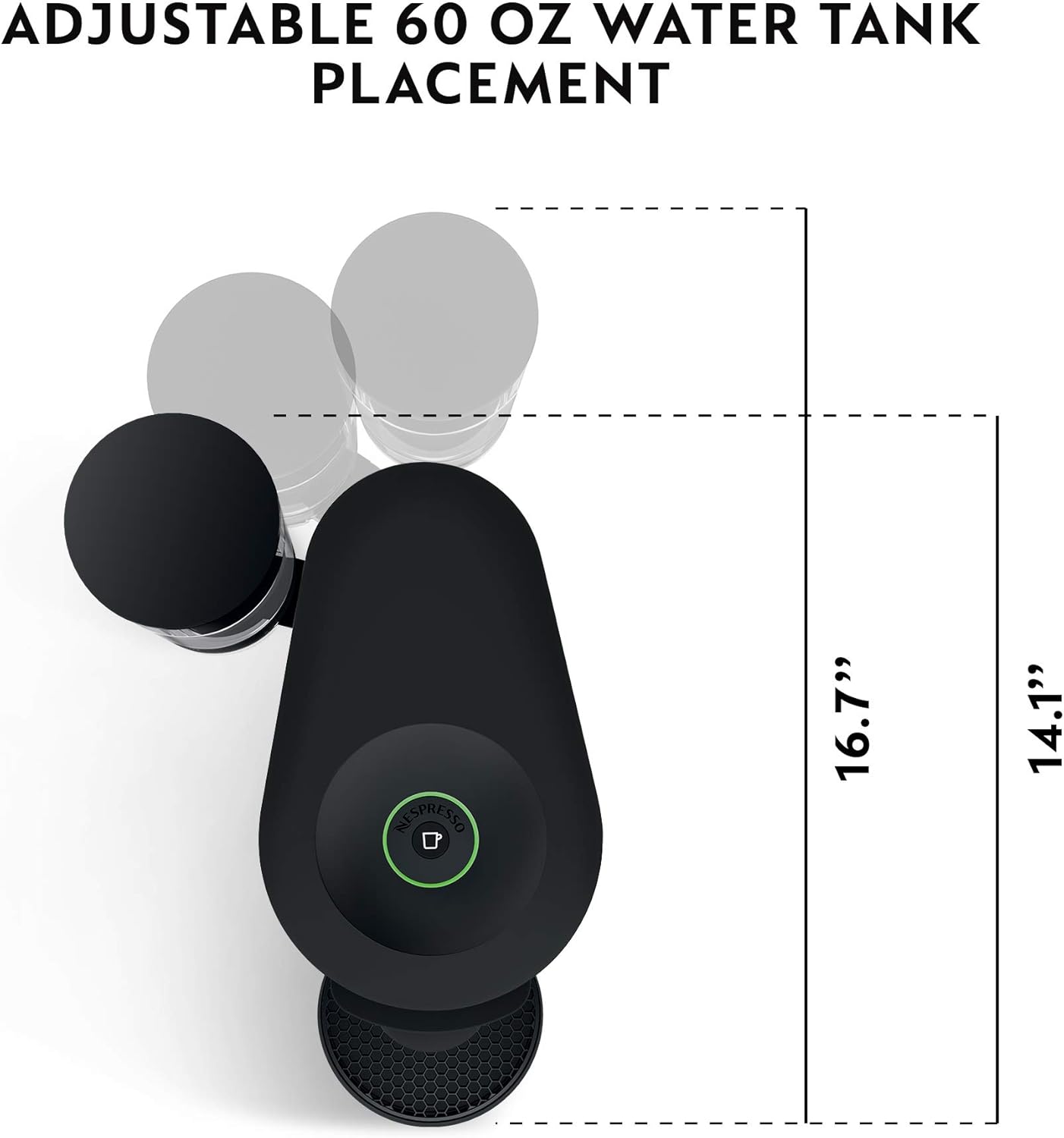 Nespresso Vertuo Plus Deluxe Coffee and Espresso Maker by De ...