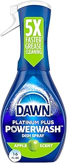 Platinum Powerwash Dish Spray, Dish Soap, Apple Scent, 16oz