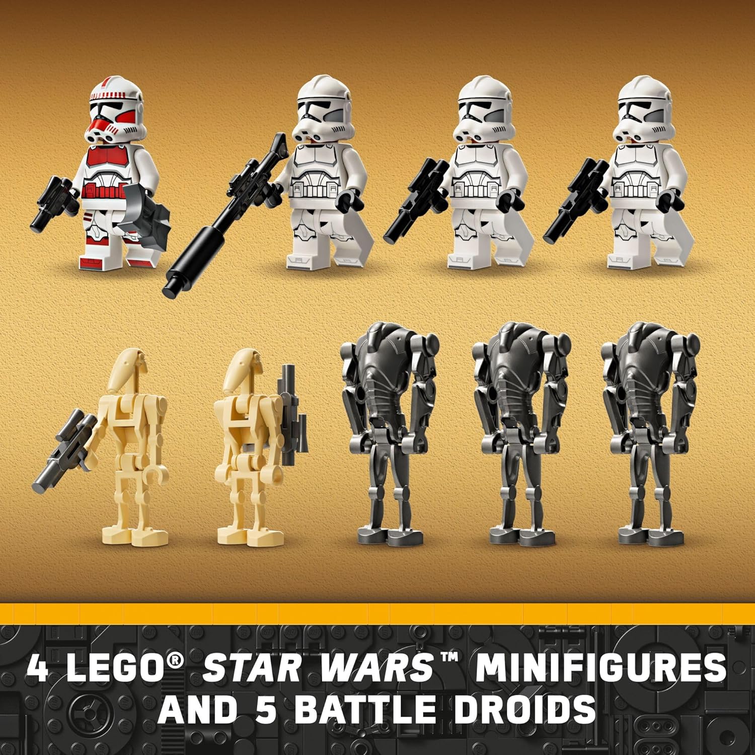 LEGO Star Wars Clone Trooper & Battle Droid Battle Pack ...