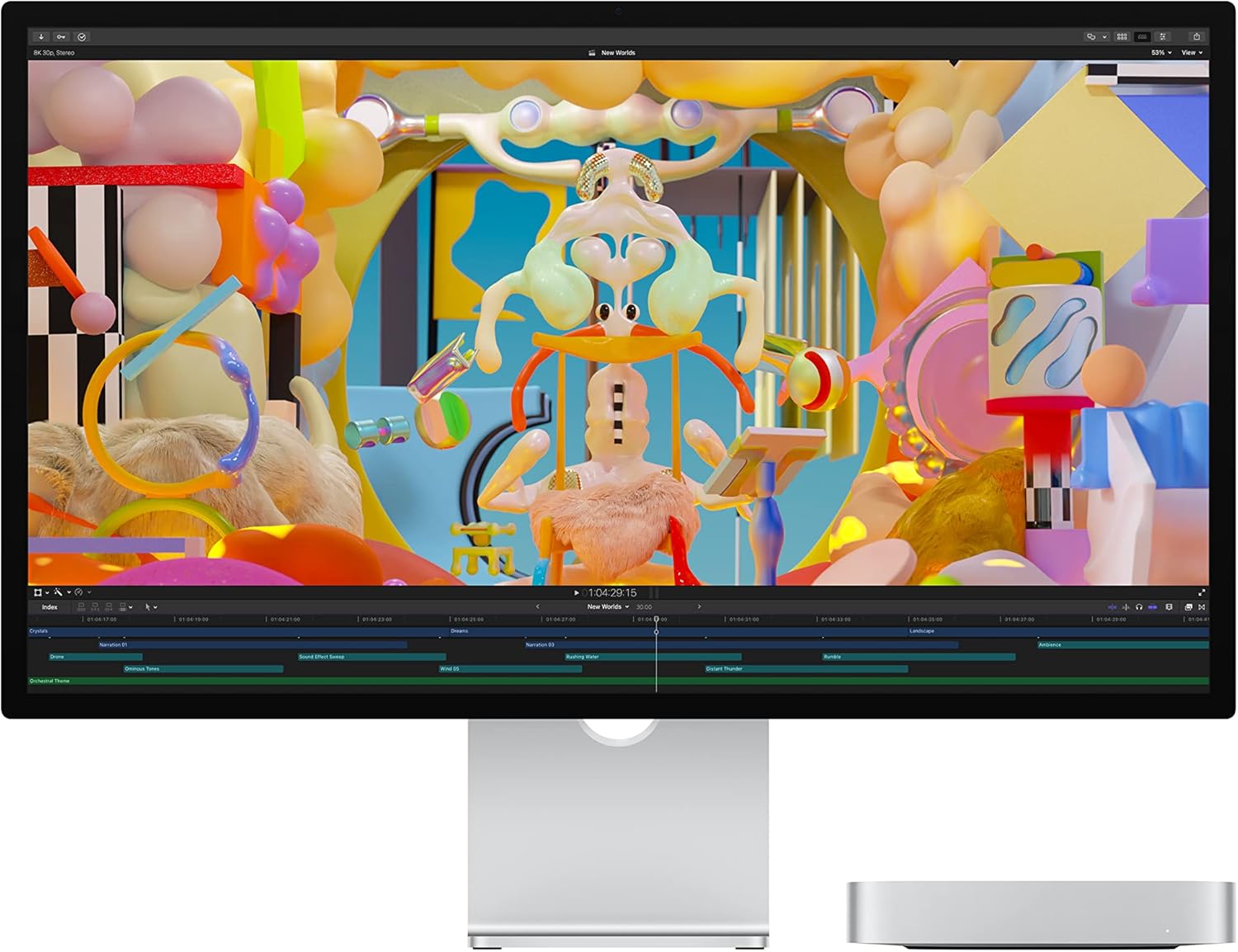 Apple 2023 Mac Mini Desktop Computer M2 chip with 8 ...