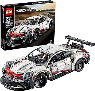 Technic Porsche 911 RSR Race Car Model Building Kit 42096, Advanced Replica, Exclusive Collectible Set, Gift for Kids, Boys & Girls