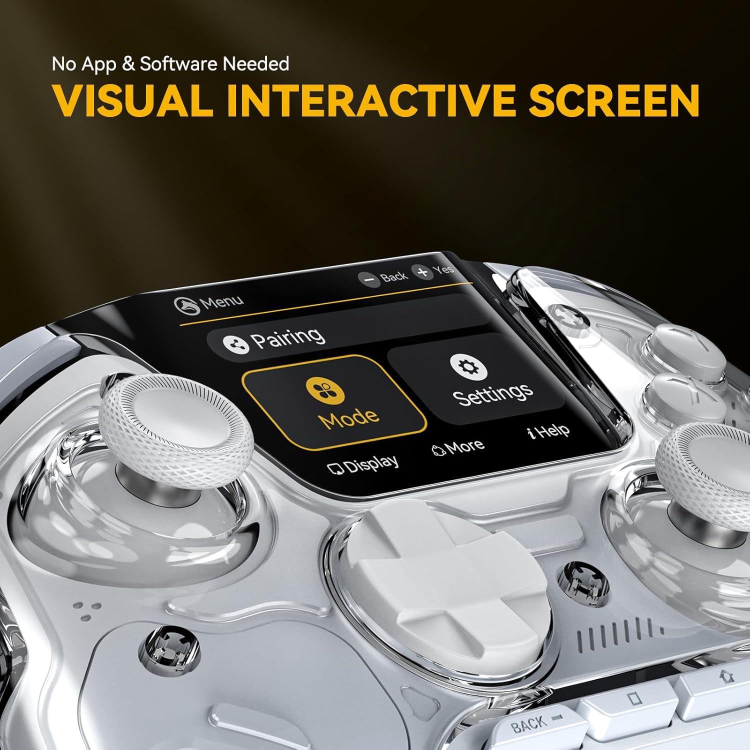 (No Drift) ManbaOne Interactive Screen Wireless Gaming Controller ...