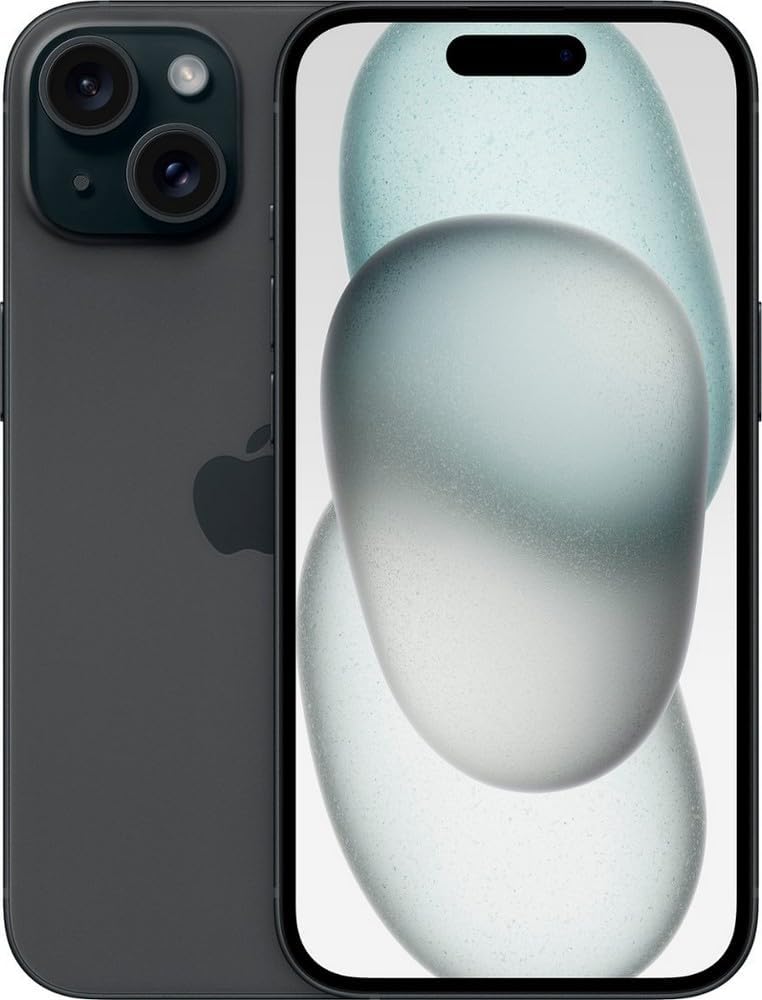 Apple iPhone 15, 128GB, Black - Unlocked (Renewed ...