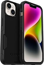 iPhone 14 & iPhone 13 (Only) - Commuter Series Case - Black - Slim & Tough - Pocket-Friendly - with Port Protection - Non-Retail Packaging