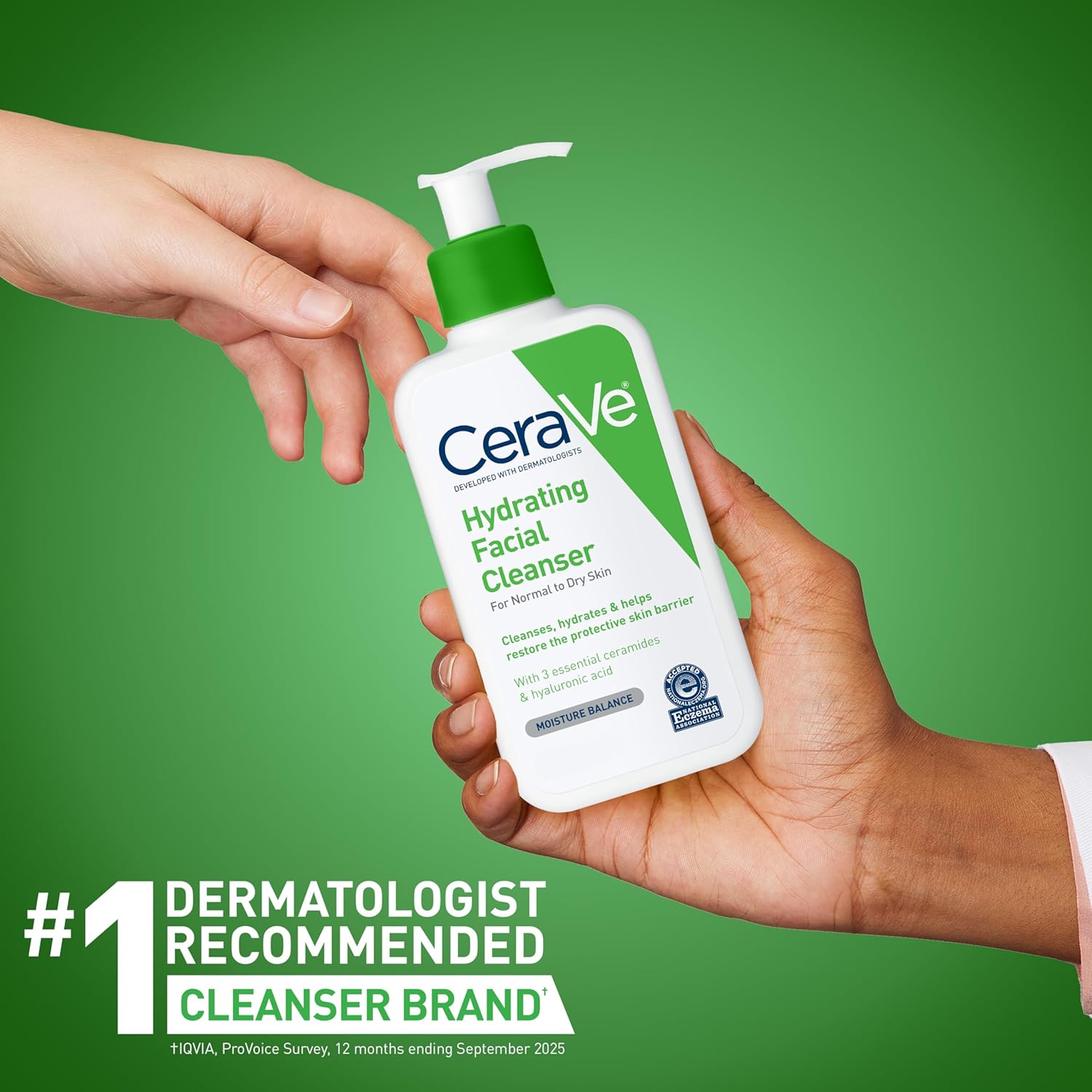 CeraVe Hydrating Facial Cleanser, Moisturizing Face Wash For Dry ...