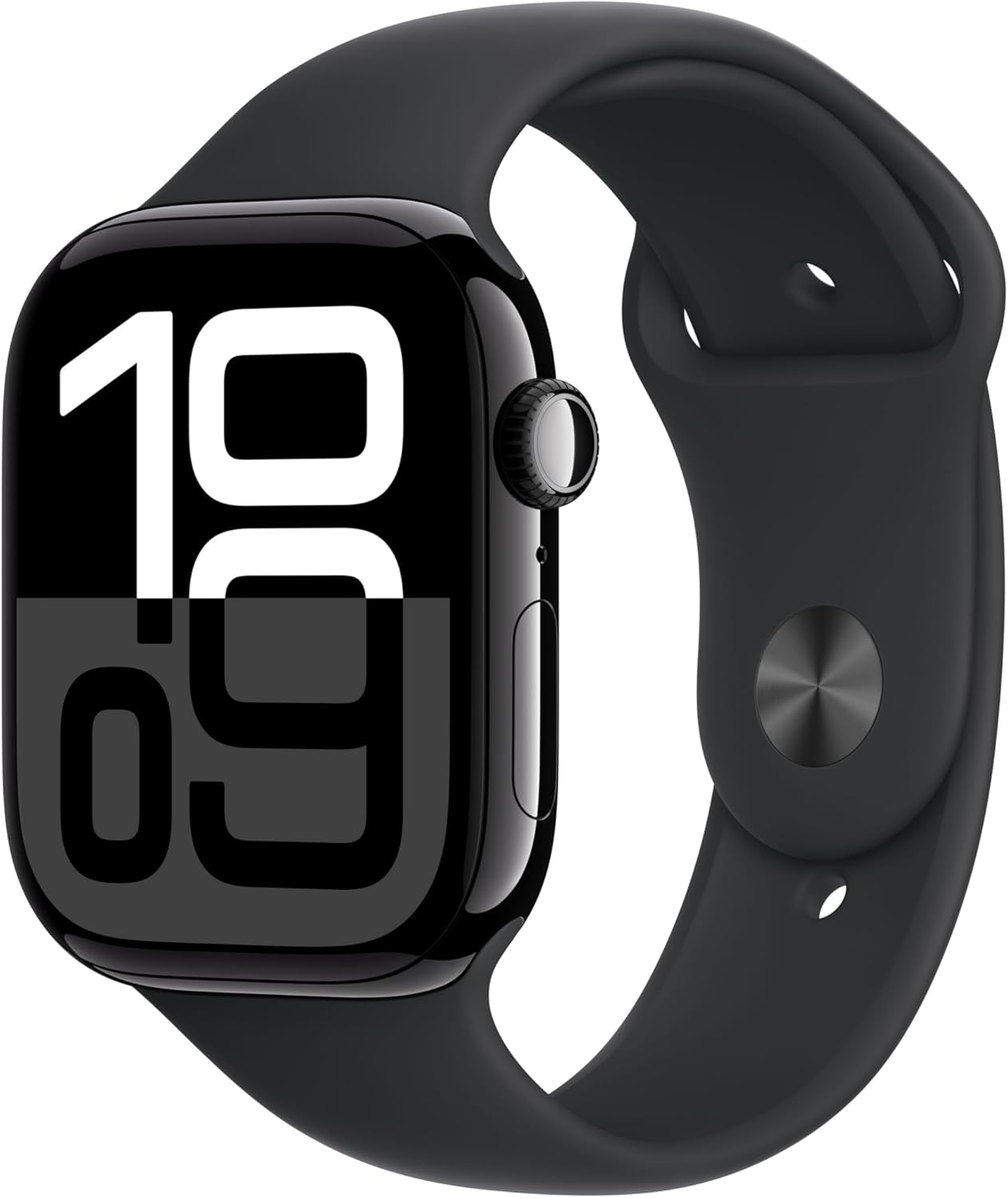 Apple Watch Series 10 GPS 46 mm Smartwatch with Jet Black ...
